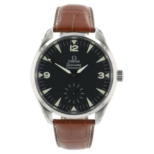 Omega Seamaster Stainless Steel Black Dial 49mm Manual Wind Men’s 2806.52.37