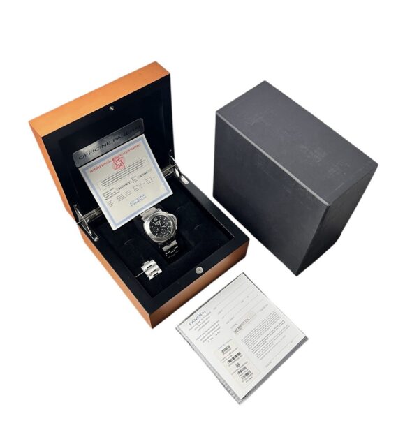 Panerai Luminor Stainless Steel Black Dial 44mm Automatic Men’s Watch PAM00236