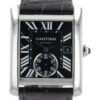 Cartier Tank MC Black Dial Stainless Steel 34mm Automatic Men’s Watch W5330004