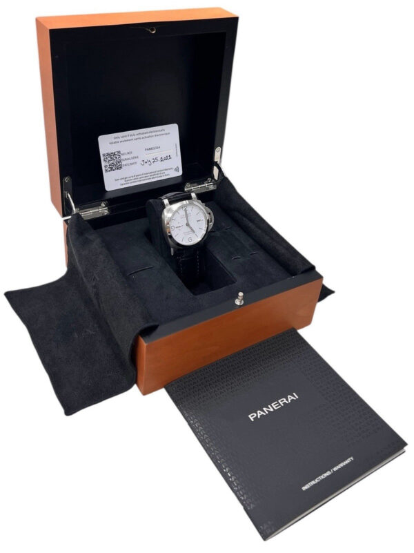 Panerai Luminor Marina Stainless Steel White Dial 44mm Automatic Men’s PAM01314