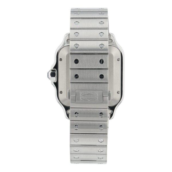 Cartier Santos Stainless Steel Blue Dial 39.8mm Automatic Men’s Watch WSSA0013