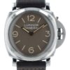 Panerai Luminor Brown Dial Stainless Steel 47mm Manual Wind Men’s Watch PAM00663