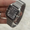 Cartier Santos Stainless Steel Grey Dial 39.8mm Automatic Men’s Watch WSSA0037