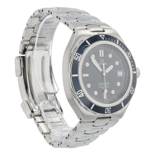 57_78469a67-f6ce-4b8e-b0e5-eef7a87f46e5 Omega Seamaster Stainless Steel Black Dial 38mm Automatic Men’s Watch 368.1051