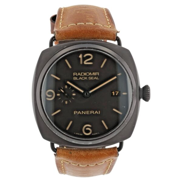 Panerai Radiomir Black Seal Composite Case Brown Dial 45mm Automatic PAM00505