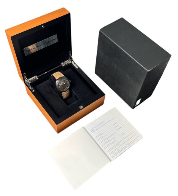 Panerai Radiomir Black Seal Composite Brown Dial 47mm Manual Wind Men’s PAM00504