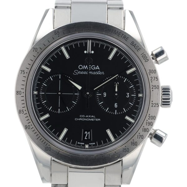 57_7e352574-39db-48af-9745-a8dcd1086be9 Omega Speedmaster 57 Black Dial Steel 42mm Automatic Men’s 331.10.42.51.01.001