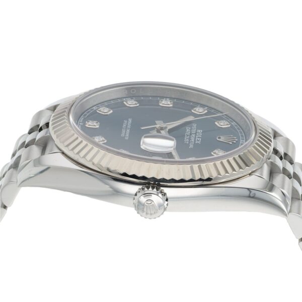 57_7f423558-25c7-4937-82c3-efc9a4df6806 Rolex Datejust Blue Dial Stainless Steel 41mm Automatic Men’s Watch 126334