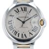 Cartier Ballon Bleu Silver Dial Gold & Steel 42mm Automatic Men’s Watch W69009Z3