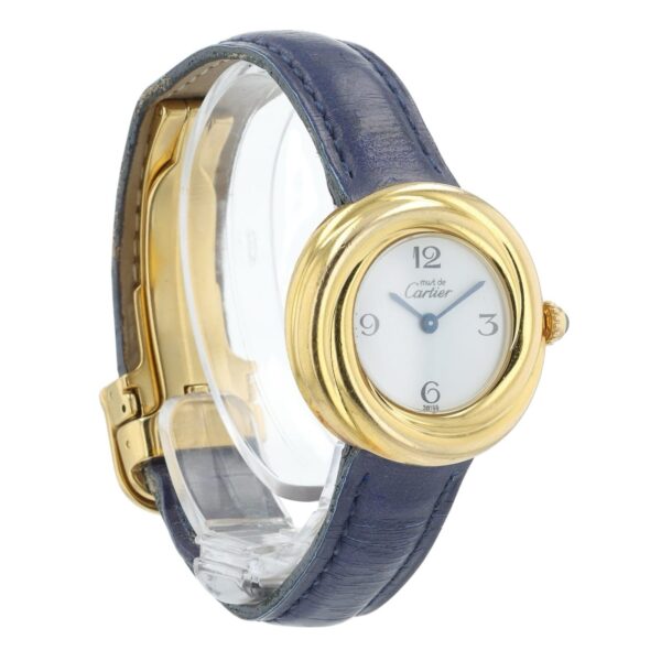 Cartier Trinity 925 Vermeil White Dial 27mm Quartz Movement Women’s Watch 2735