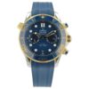 57_848dfd27-fb09-4b34-8bec-70011d2ed4c4 Omega Seamaster Diver Gold & Steel Blue Dial 44mm Automatic 210.22.44.51.03.001