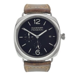 57_85a2b342-21fc-4afd-b4b0-2aa099e23e91 Panerai Radiomir 10 Days GMT Steel Black Dial 47mm Automatic Watch PAM00323