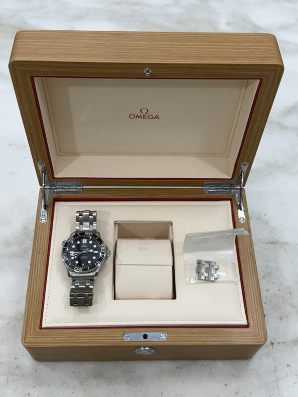 Omega Seamaster Men’s Black Dial Swiss Automatic Watch 210.30.42.20.01.001