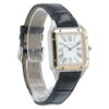 Cartier Santos Dumont Silver Dial Rose Gold & Steel 27.5mm Quartz Watch W2SA0012