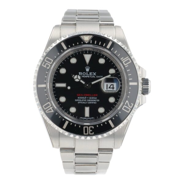 57_88d7954a-b69b-4bc0-8711-eaa7b7757745 2017 Rolex Sea-Dweller Stainless Steel Black Dial 43mm Automatic Watch 126600