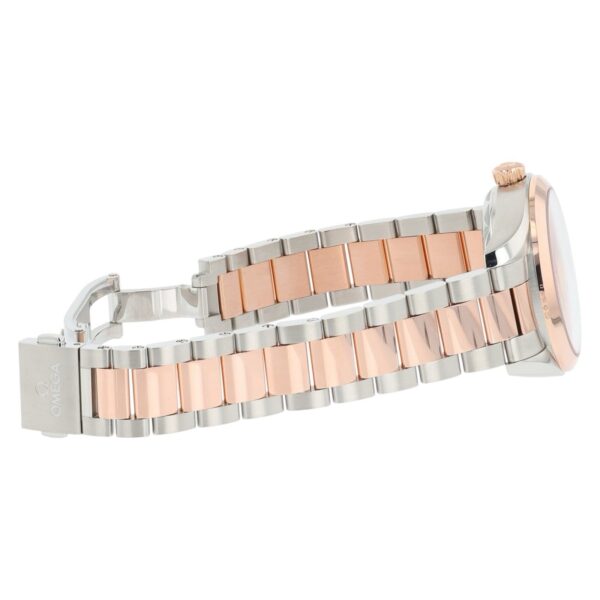 Omega Seamaster Blue Dial Steel & Rose Gold 34mm Auto Womens 220.20.34.20.03.001