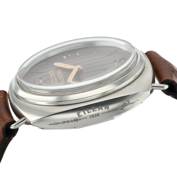 Panerai Radiomir Eilean Stainless Steel Brown Dial 45mm Manual Mens PAM01243