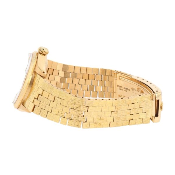 57_8f52b194-68c0-4d0c-8cd8-331350a7da20 Rolex Date 18k Yellow Gold 31mm Silver Color Dial Automatic Women’s Watch 6629