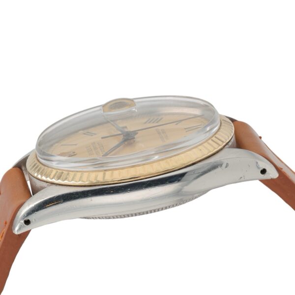 Rolex Datejust Steel & Gold Buckley Dial 36mm Automatic Men’s Watch 16013