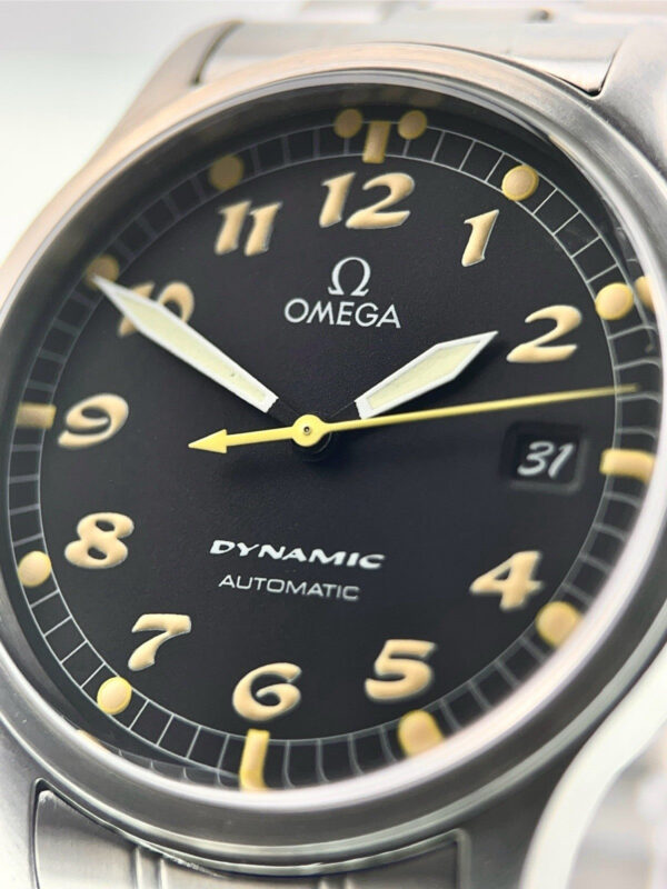 Omega Dynamic Stainless Steel Black Dial 36mm Automatic Men’s Watch 5200.50