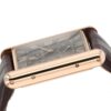 Cartier Tank Louis 18 Rose Gold Brown Dial Manual Wind Men’s Watch W1560002