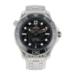 Omega Seamaster Stainless Steel Black Dial 42mm Automatic 201.22.42.20.01.001