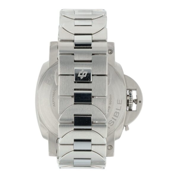 Panerai Submersible Stainless Steel Blue Dial 42mm Automatic Mens Watch PAM0168