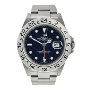Rolex Explorer II Stainless Steel Black Dial 40mm Automatic Mens Watch 16570