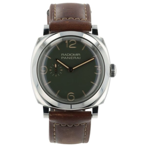 Panerai Radiomir Green Dial Stainless Steel 45mm Automatic Men’s Watch PAM009995