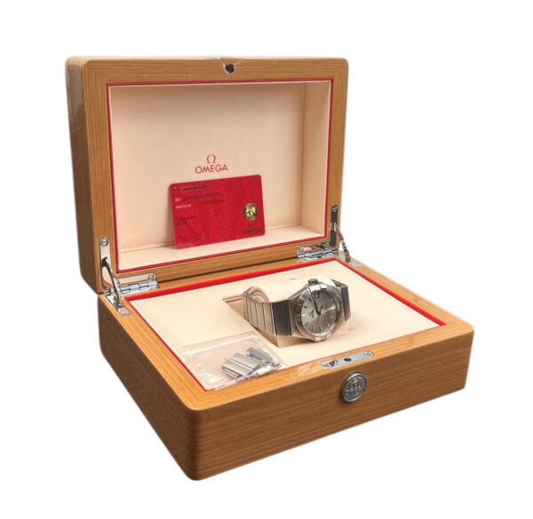 Omega Constellation Steel Silver Dial 38mm Automatic Men’s 123.10.38.21.02.001