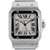 Cartier Santos Galbee Stainless Steel Silver Dial 32mm Automatic Mens Watch 2823