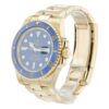 Rolex Submariner Blue Dial 18k Yellow Gold 40mm Automatic Men’s Watch 116618LB