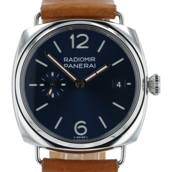 Panerai Radiomir Blue Dial Stainless Steel 40mm Automatic Men’s Watch PAM01571