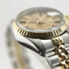 Rolex Datejust Tiffany Dial Gold Steel Champagne Dial 26mm Automatic Watch 6917