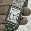 Cartier Tank Solo XL 3515 Stainless Steel 31mm Automatic Mens Watch W5200028