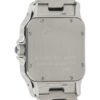 Cartier Santos Galbee Stainless Steel Silver Dial 32mm Automatic Mens Watch 2823