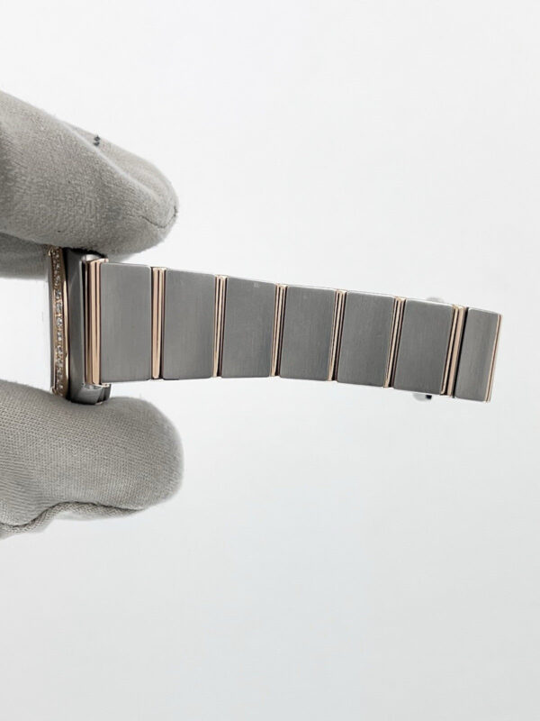 Omega Constellation Rose Gold & Steel Brown Dial 24mm Quartz 123.25.24.60.63.001