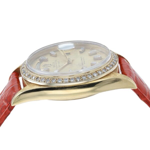 57_bf0e1164-d7cf-405f-b02e-a1536e067889 Rolex Day-Date Champagne Dial 18k Yellow Gold 36mm Automatic Watch 1803