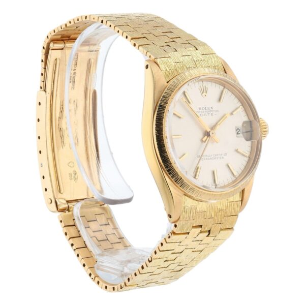 57_bf39add0-e908-44ac-b999-91c1ef56895f Rolex Date 18k Yellow Gold 31mm Silver Color Dial Automatic Women’s Watch 6629