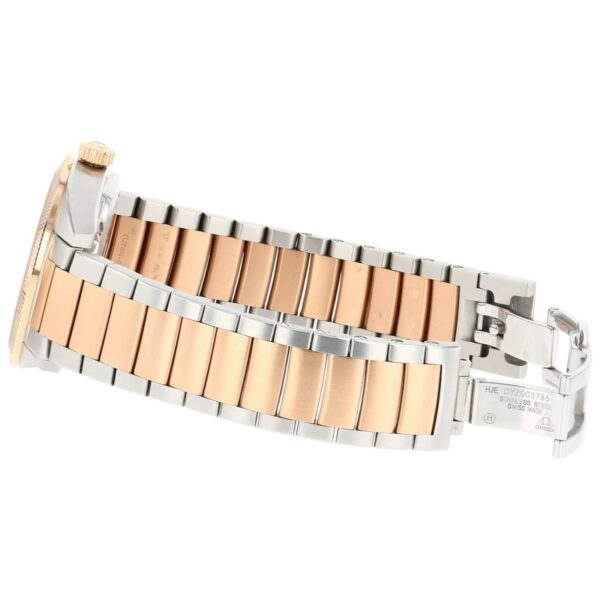 Omega Globemaster Gold & Steel Blue Dial 39mm Automatic Mens 130.20.39.21.03.001