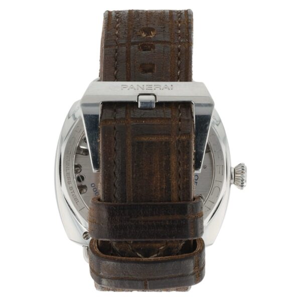 Panerai Radiomir 3 Days Black Dial Steel 47mm Manual Wind Mens Watch PAM00424