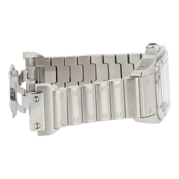 Cartier Santos 100 Stainless Steel Silver Dial 38mm Automatic Mens W20073X8