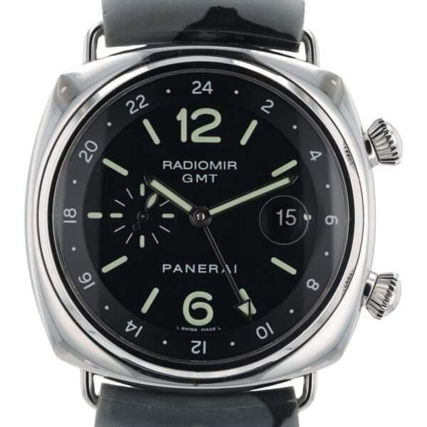 Panerai Radiomir Stainless Steel Black Dial 45mm Automatic Mens Watch PAM00242