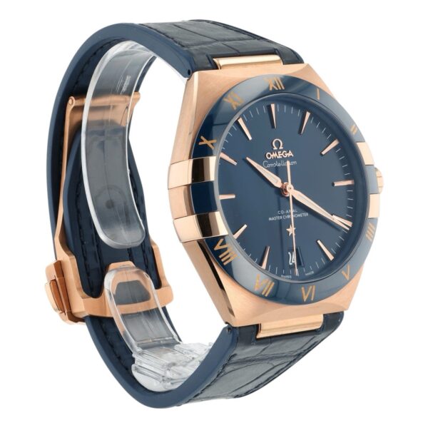 57_c92d828c-15cc-4d86-9e3f-3aead8999529 Omega Constellation 18k Rose Gold Blue Dial 41mm Automatic 131.63.41.21.03.001