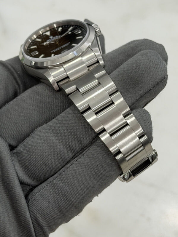 Rolex Explorer Stainless Steel Black Dial 36mm Automatic Men’s Watch 114270