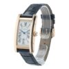 Cartier Tank Americaine 18k Rose Gold Silver Dial 26mm Auto Mens Watch W262003