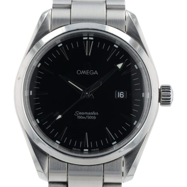 Omega Seamaster AquaTera Black Dial Steel 39.2mm Quartz Men’s Watch 2517.50.00