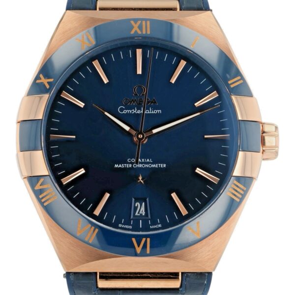 57_d0abc481-291a-44bf-88d4-0a2ea45c976c Omega Constellation 18k Rose Gold Blue Dial 41mm Automatic 131.63.41.21.03.001