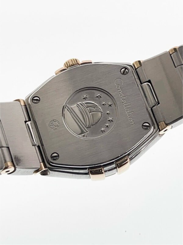 Omega Constellation Rose Gold & Steel Brown Dial 24mm Quartz 123.25.24.60.63.001