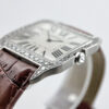 Cartier Santos Dumont Manual Wind 35mm 18k White Gold – AM Diamonds